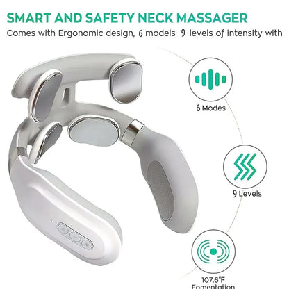 Pro 4-Head Heating Massager