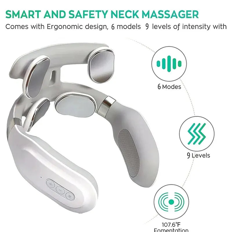 Pro 4-Head Heating Massager